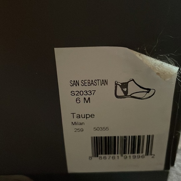 Corso Como Taupe Tan Leather Sandal size 6 - Picture 11 of 13